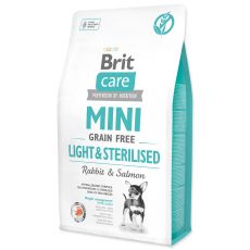 BRIT Care Mini Grain Free Light & Sterilised 2kg