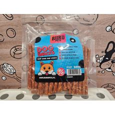 BUBU PETS mäkké tyčinky s kačicou a ryžou 500g